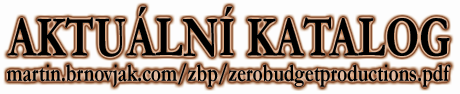 ZERO BUDGET PRODUCTIONS - katalog